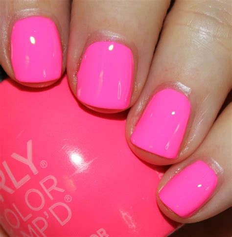 Fluorescent Pink Nail Polish