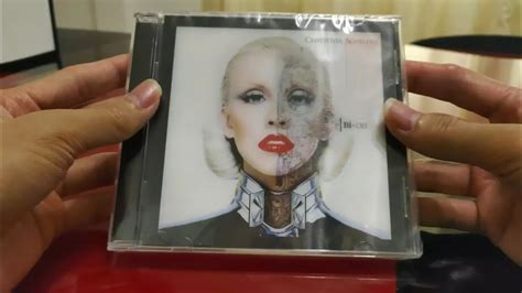 Christina Aguilera Bionic Cd Deluxe Edition Unboxing Youtube