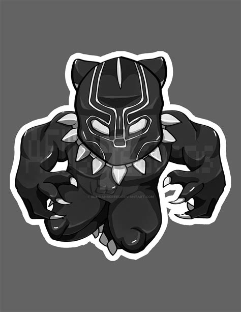 Chibi Black Panther By Blasianscreed On Deviantart