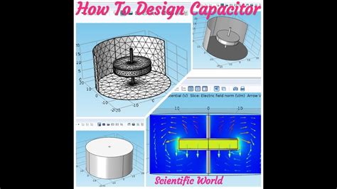 How To Design A Capacitor Using Comsol Comsol Multiphysics 51 2018