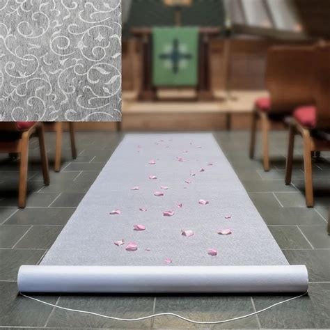 Aisle Flower White Runners Wedding Accessories Aisle Runner Carpet Rugs