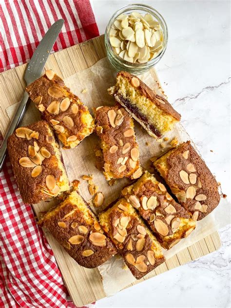 Copycat Costa Raspberry And Almond Bake In 2021 Almond Recipes