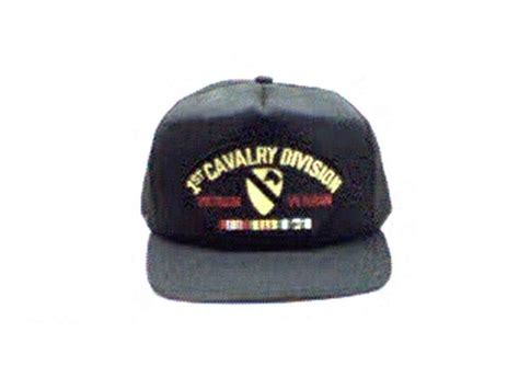 Us Army 1st Cavalry Division Vietnam Veteran Ball Cap Ball Cap 1st