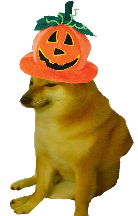 Le Halloween Festive Cheems Has Arrived Rdogelore Ironic Doge
