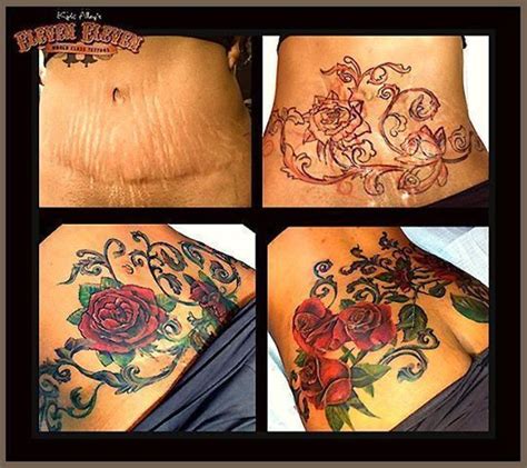 Pictures Of Tattoos To Cover Stretch Marks On Stomach Hearttouchingwallpaperforgirlfriend