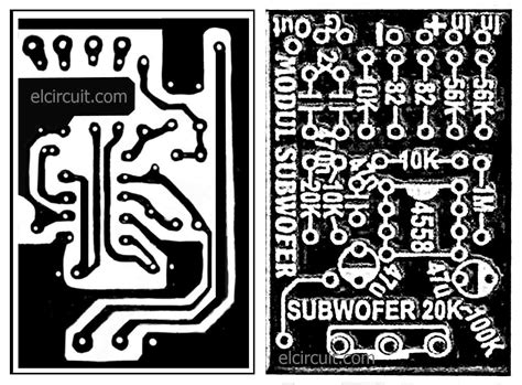 This board was made to comply with the design rules of seeed studio (may 2013). Subwoofer Module Amplifier using 4558 with PCB - Electronic Circuit