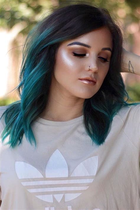 You Should Definitely Try Green Ombre Hair If You Love Experimenting