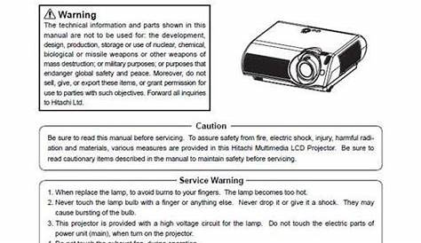 drj professional projector manual