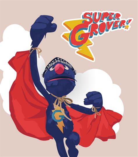 Super Grover By Cheapescape On Deviantart