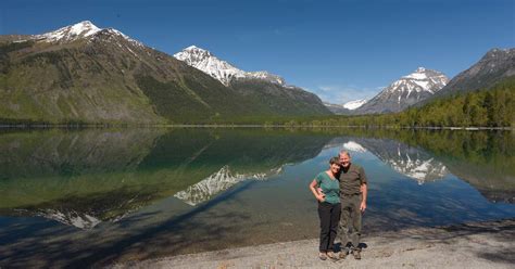 Glacier National Park In Montana Mirrors At Lake Mcdonald