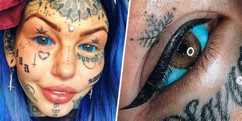 Una Mujer Quedó Ciega Por 3 Semanas Después De Gastar 26000 Dólares En Tatuarse Los Ojos Intriper