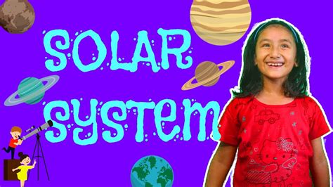 Solar System Song Planets Of Solar System For Kids Easy To Learn