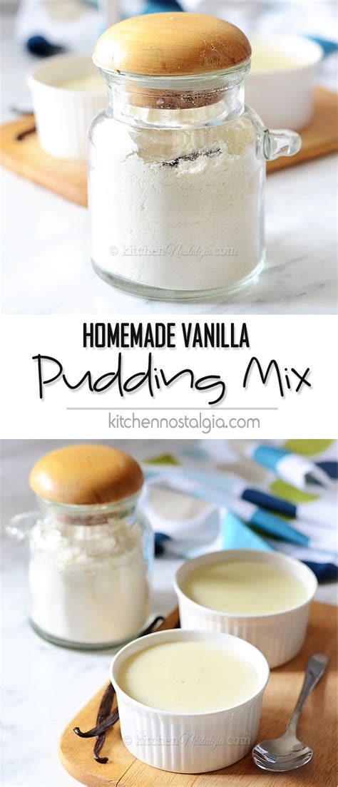 .recipes on yummly | vanilla pudding, vanilla pudding pops, vanilla pudding snickerdoodles. Homemade Vanilla Pudding Mix | Kitchen Nostalgia