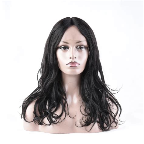 Beaudiva Pre Colored Human Hair Lace Front Wigs 16 Inch Natural Color Brazilian Hair Body Wave