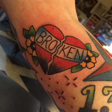 13+ Heart Broken Tattoo Designs, Ideas | Design Trends - Premium PSD