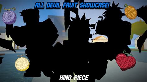 🌠 All Devil Fruit Showcase King Piece Youtube