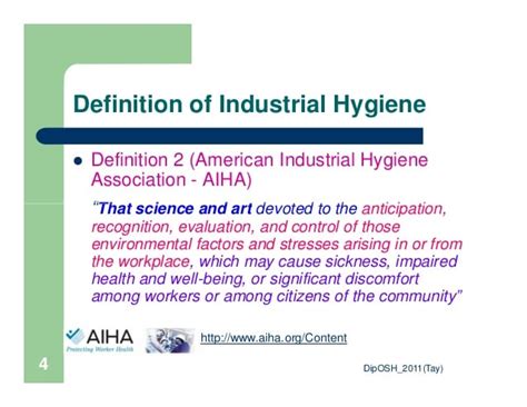 2 Overview Of Industrial Hygiene