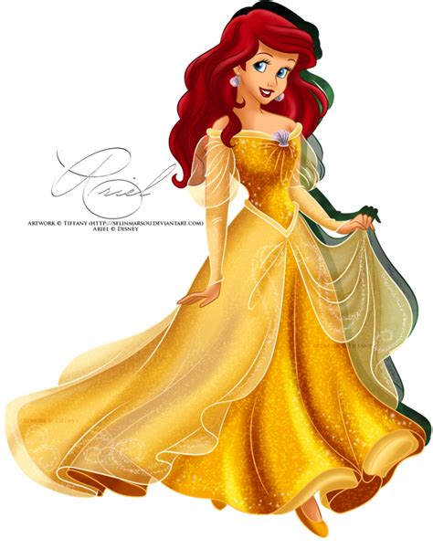 Ariels New Dress By Selinmarsou On Deviantart Disney Princess Ariel