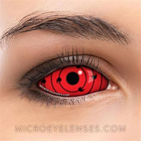 Rinnegan Red 22mm Scleral Colored Contacts Lens
