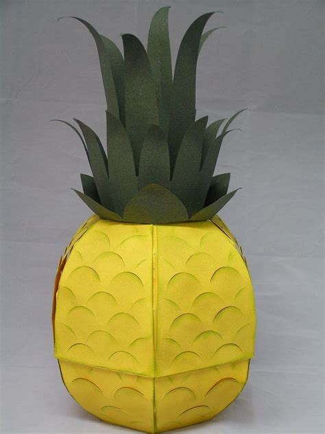 Adventures With My Zing Pineapple T Box Pineapple Template