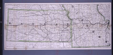 Kansas Via Missouri Pacific Railway Map Kansas Memory Kansas Historical Society