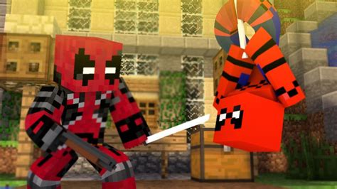 Minecraft BebÊ Heroi Deadpool Melhor Que O Spiderman 03 Youtube