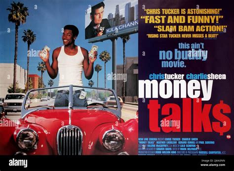 Chris Tucker Charlie Sheen Poster Film Money Talks Characters
