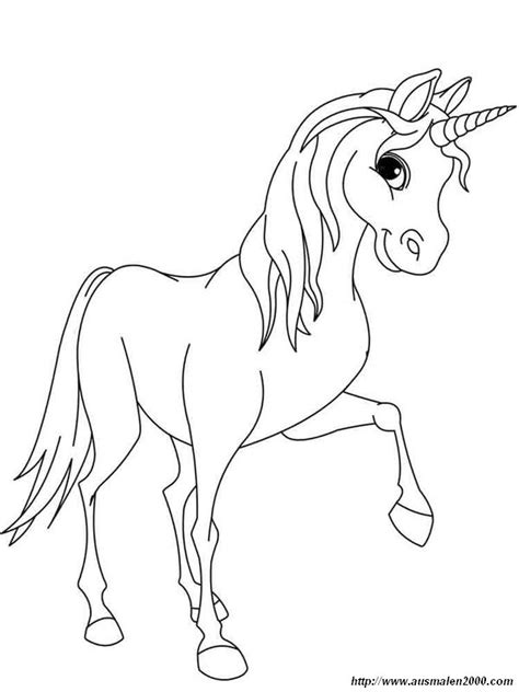 Ein weiteres bild von ausmalbilder einhorn kostenlos pdf: Ausmalbilder Einhorn, bild Er sagt Hallo