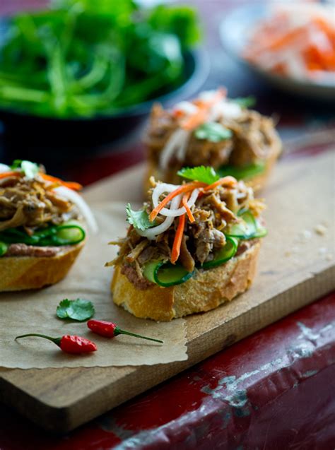 This version of the popular vietnamese bahn mi sandwich has sweet and tangy pickled vegetables and broiled chicken breast, served on a toasted french baguette. Vietnamese Banh Mi Sandwich Recipes | White On Rice Couple