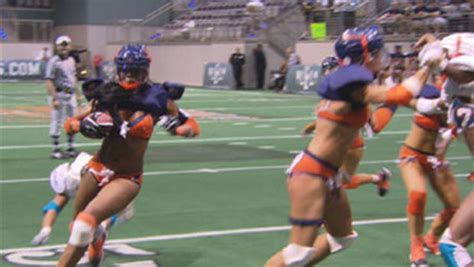 lacing up for the lingerie bowl cbs news