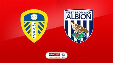 Relegated west brom have no fresh injury concerns ahead of sam allardyce's final game in charge. Match Preview - Leeds vs W Brom | 01 Oct 2019