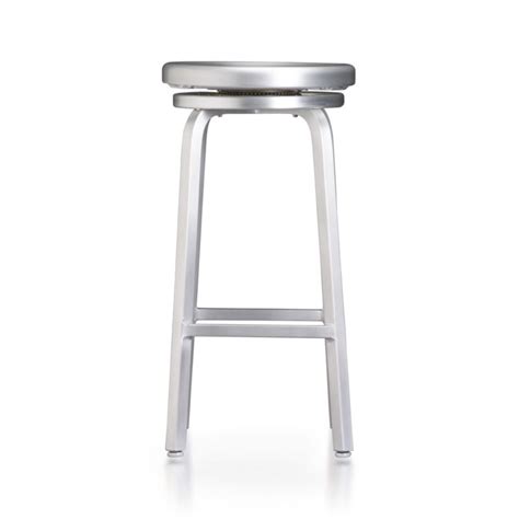 Spin Swivel Backless Bar Stool In Bar Stools Crate And Barrel