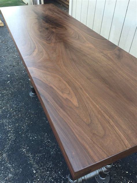 Spent about $80 in supply's and had some 2x8s from a shed we tore down. Black Walnut Slab Countertop Butcher Block Tabletop Only ...