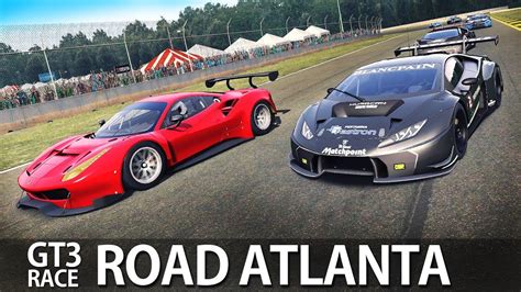 Road Atlanta Gt Race Assetto Corsa Youtube