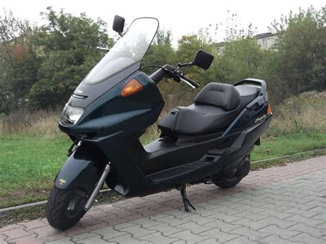On the topic of chassis characteristics, responsible for. Yamaha Majesty YP 250, motocykle używane, sprowadzane (Typ ...