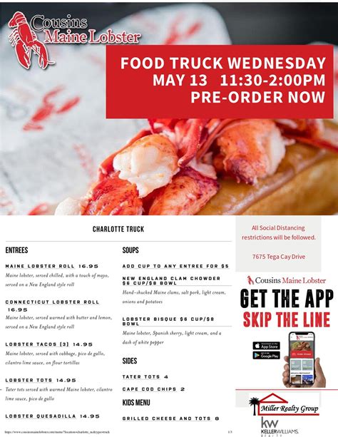 After chasing cousins maine lobster food truck since last year, finally caught up with them and my palate was very pleased. Cousins Main Lobster Food Truck @ The Miller Realty Group ...