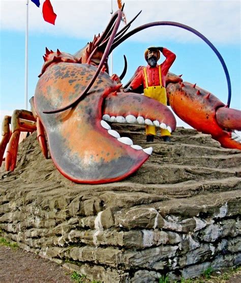 The Worlds Largest Lobster Shediac Nb Philatelic Photographs On