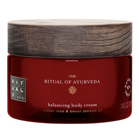 Rituals The Ritual Of Ayurveda Balancing Body Cream The Ritual Of