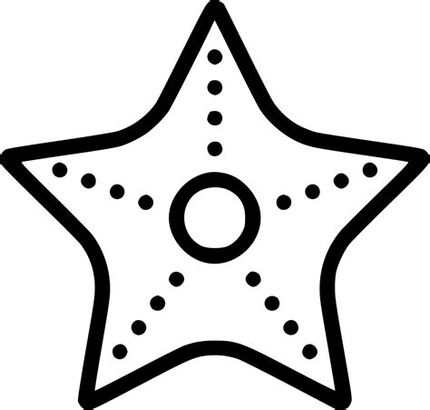 Starfish Svg Png Icon Free Download (#447061) - OnlineWebFonts.COM