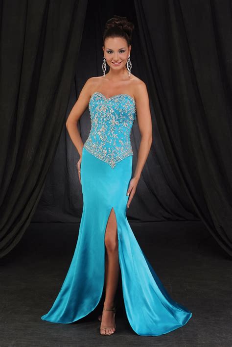turquoise prom dresses dressed up girl