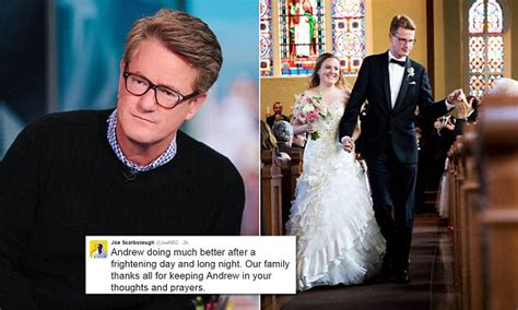 She is the daughter of the labour life peer, lord ashely. Joe Scarborough's son Andrew is hospitalized with a ...