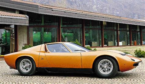 1968 Lamborghini Miura P400 S Sport Car Technical Specifications And