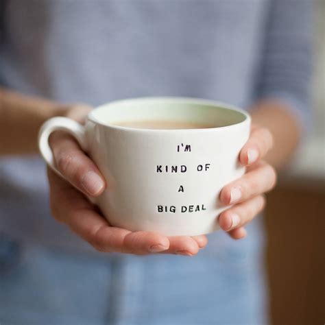 We did not find results for: 'i'm kind of a big deal' handmade earthenware cup by ...