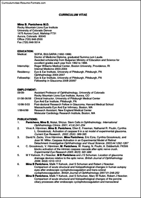 In this cv format guide we'll show you exactly how to choose which cv format is best for you. Resume Templates Usa | Free Samples , Examples & Format ...