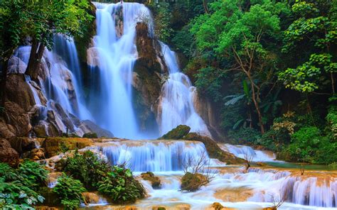 Most Beautiful Waterfalls With Flowers Hd Collection Zone