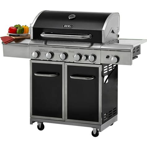 Better Homes And Gardens 5 Burner Gas Grill With Searing Side Burner