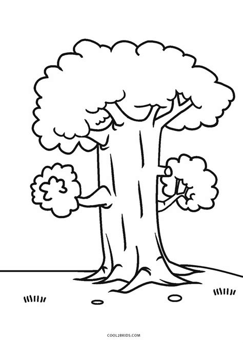 Here's how to teach children to draw and color. Free Printable Tree Coloring Pages For Kids | Cool2bKids