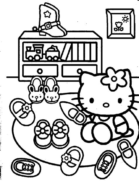 Hello kitty coloring pages (8) which are suitable for boys and girls. Because even Hello Kitty knows you can never have enough ...