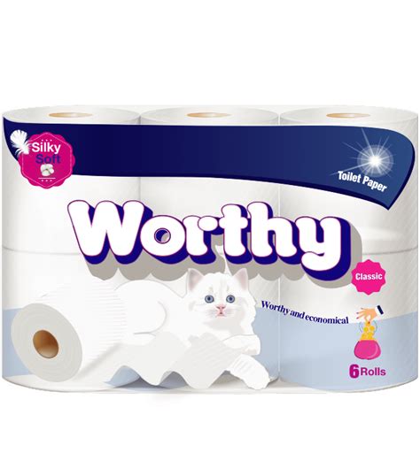 Worthy Classic Toilet Paper Papertr