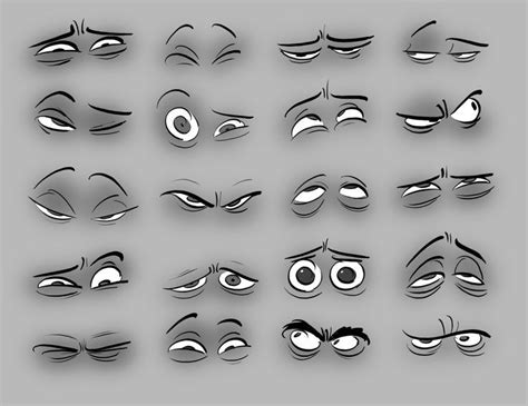 Eye Expressions Drawings Eye Drawing